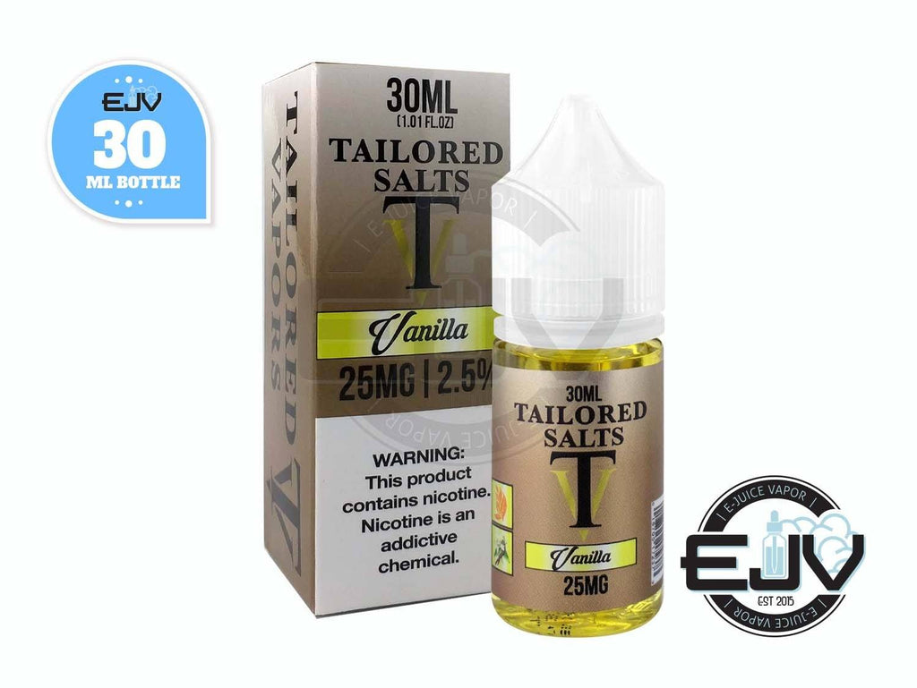 Vanilla Tobacco by Tailored Salts 30ml Clearance E-Juice Tailored Salts 