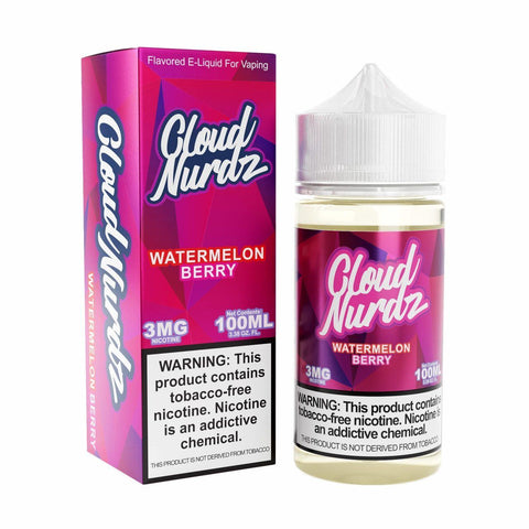 CLOUD NURDZ TFN | Watermelon Berry 100ML eLiquid eJuice Cloud Nurdz TFN 