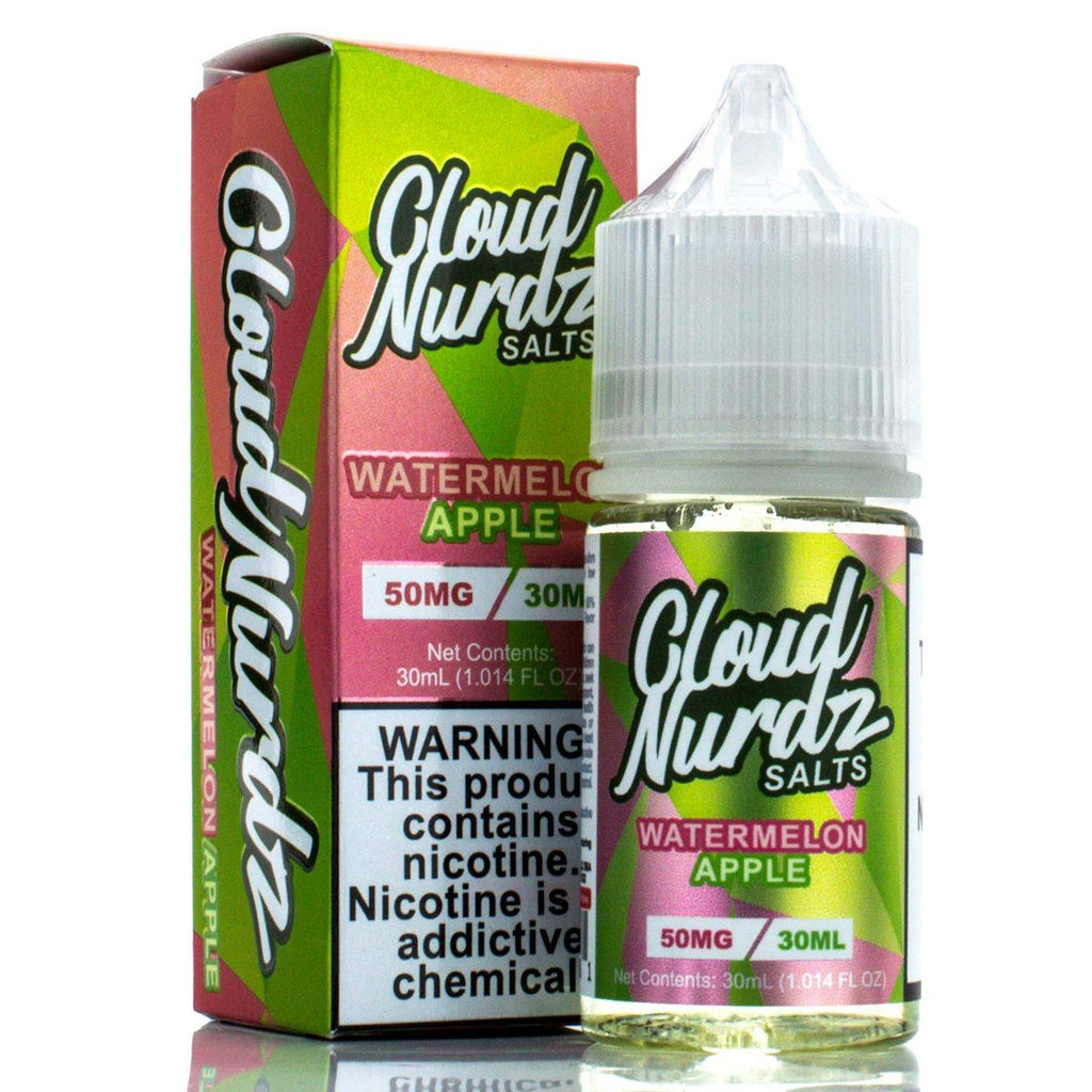 Watermelon Apple by Cloud Nurdz Salt 30ml Nicotine Salt Cloud Nurdz Salt 