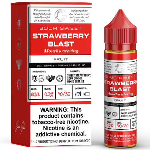 Strawberry Blast by BSX Series TFN 60ml