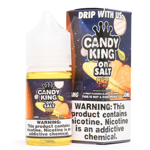 Peachy Rings by Candy King On Salt 30ml