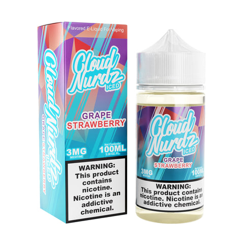 Iced Grape Strawberry by Cloud Nurdz 100ml