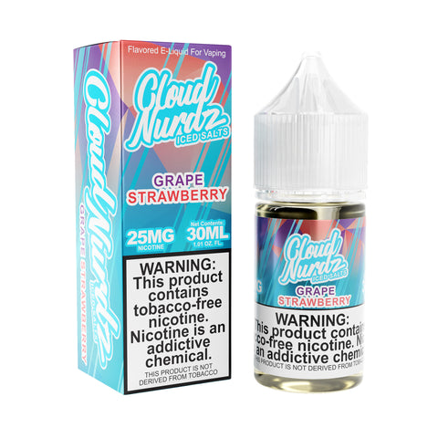 Iced Grape Strawberry by Cloud Nurdz TFN Salts 30ml