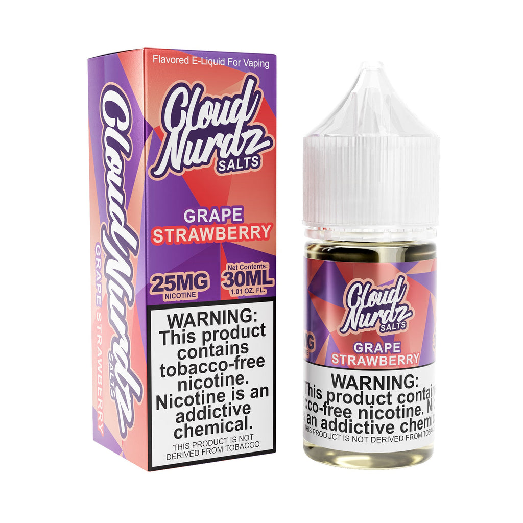 Grape Strawberry by Cloud Nurdz TFN Salts 30ml