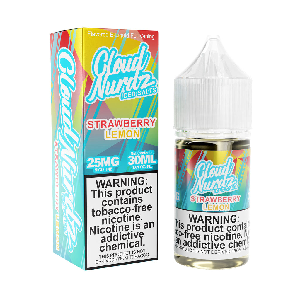 Iced Strawberry Lemon by Cloud Nurdz TFN Salts 30ml