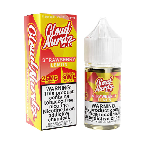 Strawberry Lemon by Cloud Nurdz TFN Salts 30ml