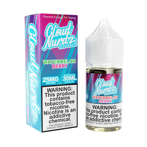 Iced Watermelon Berry by Cloud Nurdz TFN Salts 30ml