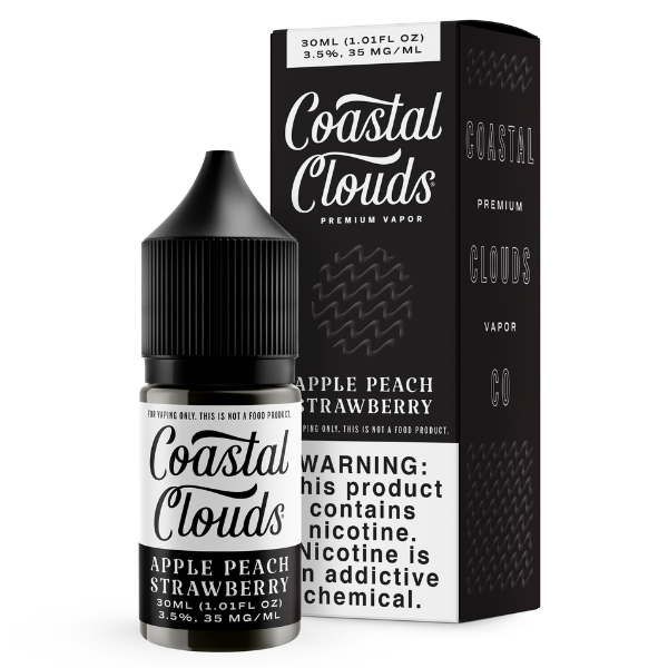 Apple Peach Strawberry by Coastal Clouds Salt 30ml