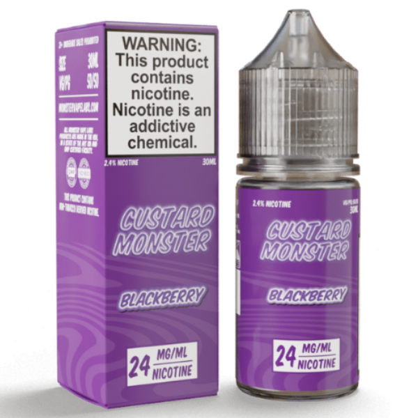 Blackberry by Custard Monster Salt 30ml