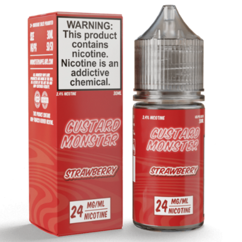 Strawberry by Custard Monster Salt 30ml