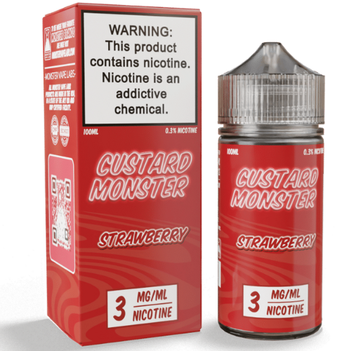 Strawberry by Custard Monster 100ml