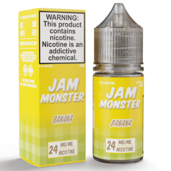 Banana by Jam Monster Salt Nicotine 30ml