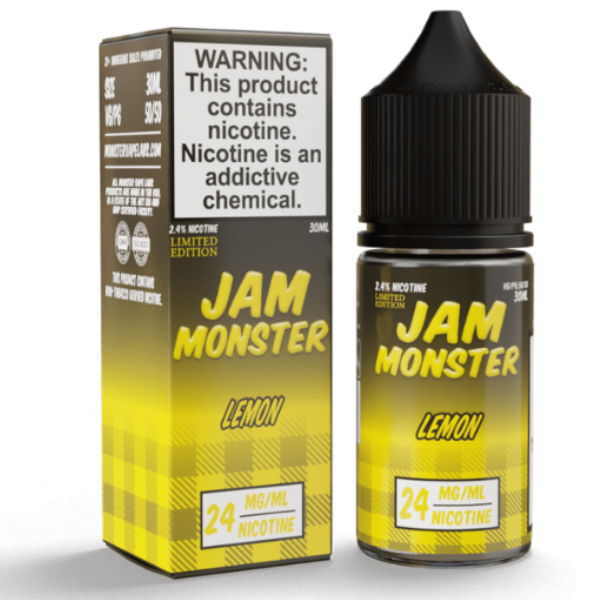 Lemon by Jam Monster Salt Nicotine 30ml