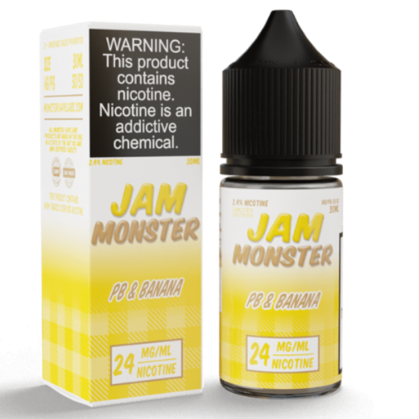 PB Banana by Jam Monster Salt Nicotine 30ml