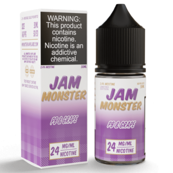 PB Grape by Jam Monster Salt Nicotine 30ml