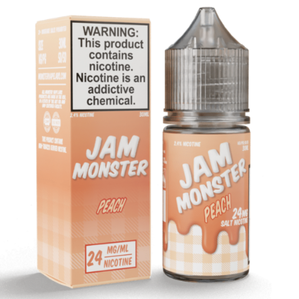 Peach by Jam Monster Salt Nicotine 30ml