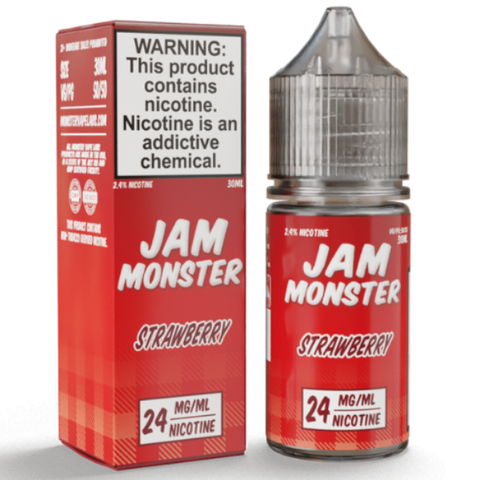 Strawberry by Jam Monster Salt Nicotine 30ml