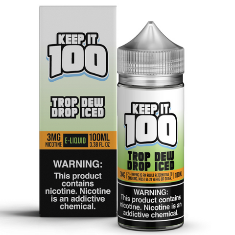 Trop Dew Drop Iced by Keep It 100 Synthetic 100ml