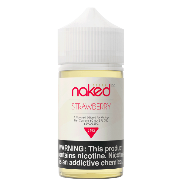 Strawberry by Naked 100 Cream 60ml