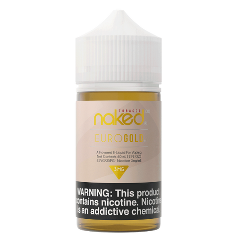 Euro Gold by Naked 100 Tobacco 60ml