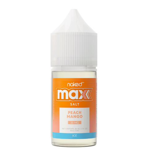 Peach Mango Ice by NKD 100 MAX TFN Salts 30ml