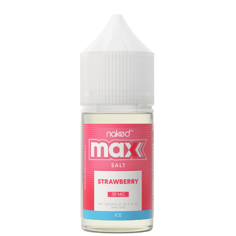 Strawberry Ice by NKD 100 MAX TFN Salts 30ml