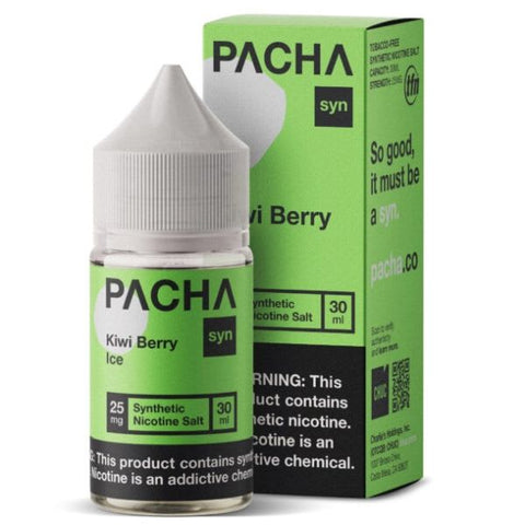 Kiwi Berry Ice by PACHA SYN Salts 30ml