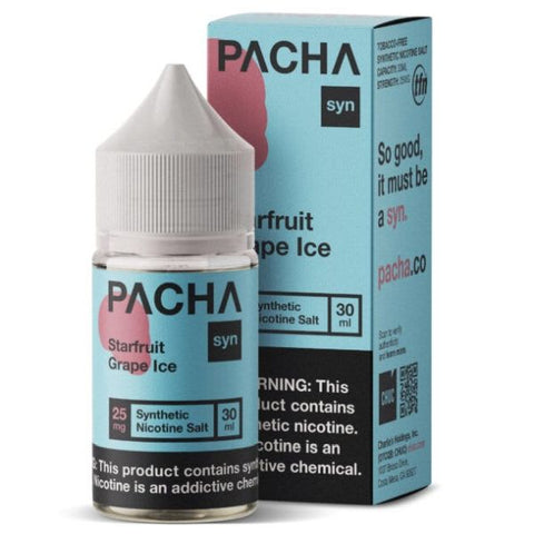 Starfruit Grape Ice by PACHA SYN Salts 30ml