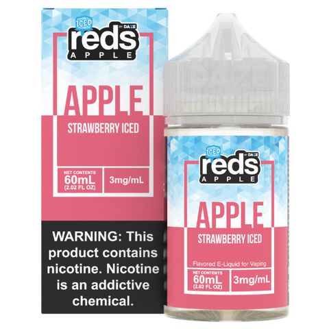Iced Strawberry by Reds Apple E-Juice 60ml