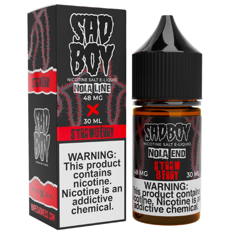 Strawberry by Sadboy Nola Salts 30ml