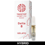 Treetop Hemp Co | Delta 8 Cartridge 800mg - (Single) Hemp Treetop Hemp Co Gelato 