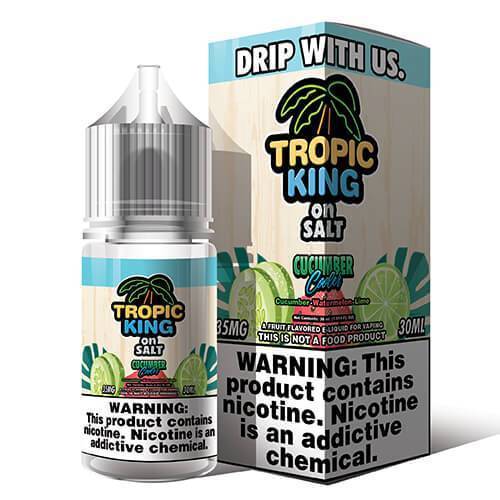 Cucumber Cooler by Tropic King On Salt 30ml Nicotine Salt Tropic King On Salt 