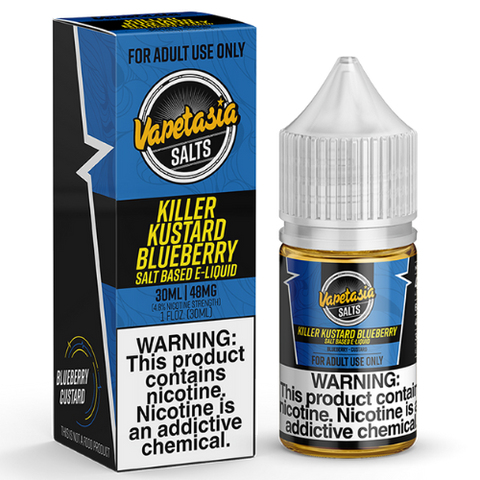 Killer Kustard Blueberry by Vapetasia Salts 30ml