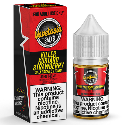 Killer Kustard Strawberry by Vapetasia Salts 30ml